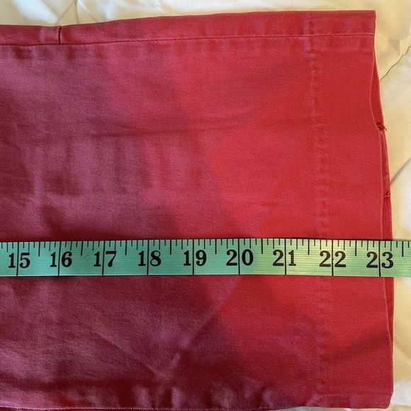 VINEYARD VINES By Shep & Ian Woman Sz 2 Cropped Capri PANTS Cotton Stretch Pink - Picture 8 of 10